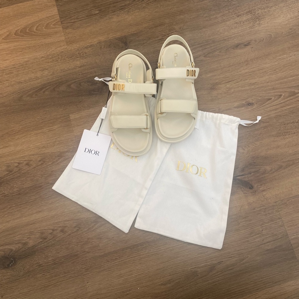 DIORACT Lambskin Sandal